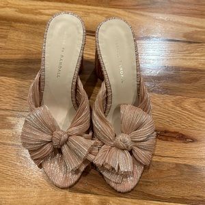 Metallic Pink Loeffler Randall Heels